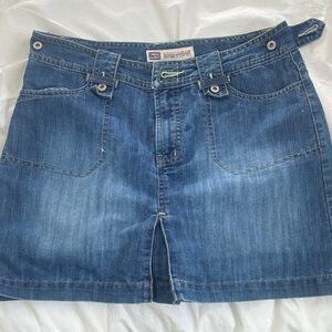 Denim Mini Skirt Vintage